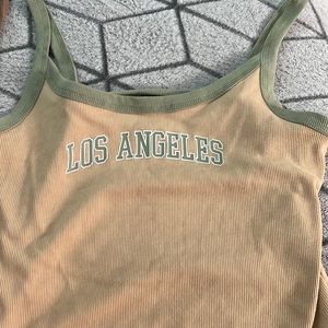 Forever 21 printed “Los Angeles” tank top